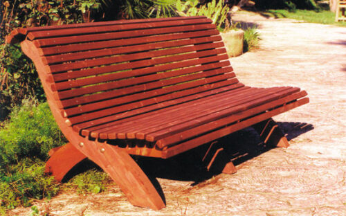 panchina legno maratea sunwood